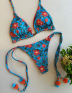 BIKINI SET - SUMMER FLOWER TRIANGLE