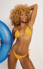 BIKINI SET - YELLOW POLKA DOT